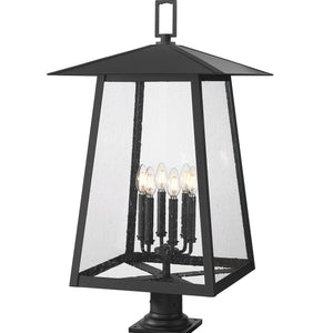 Rainer 6 Light Outdoor Pier Mounted Fixture