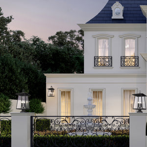 Rainer 6 Light Outdoor Pier Mounted Fixture