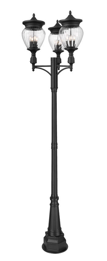 Davina 4 Light Outdoor Post Mounted Fixture