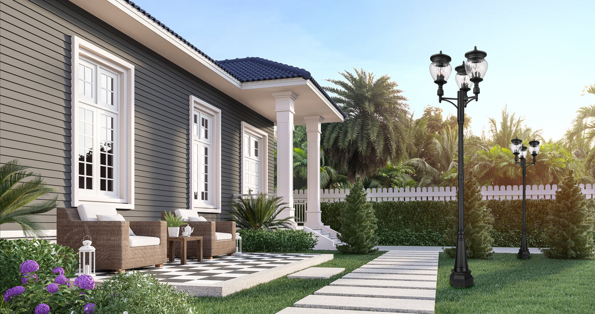 Davina 4 Light Outdoor Post Mounted Fixture