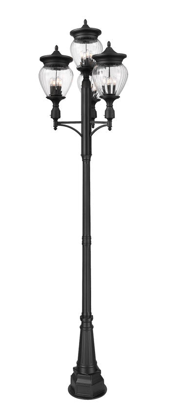 Davina 4 Light Outdoor Post Mounted Fixture