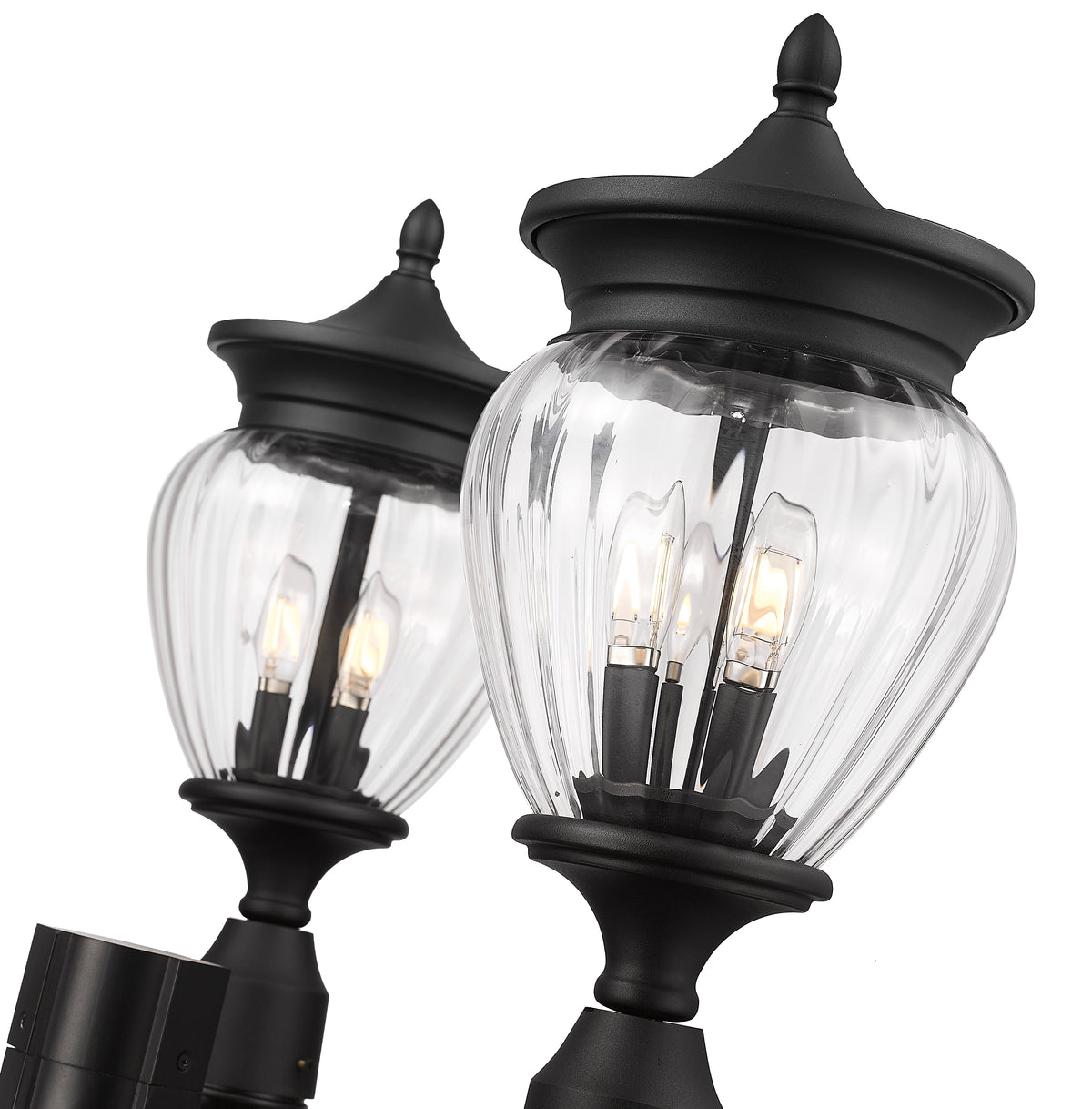Davina 3 Light Outdoor Post Mounted Fixture