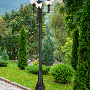 Davina 3 Light Outdoor Post Mounted Fixture