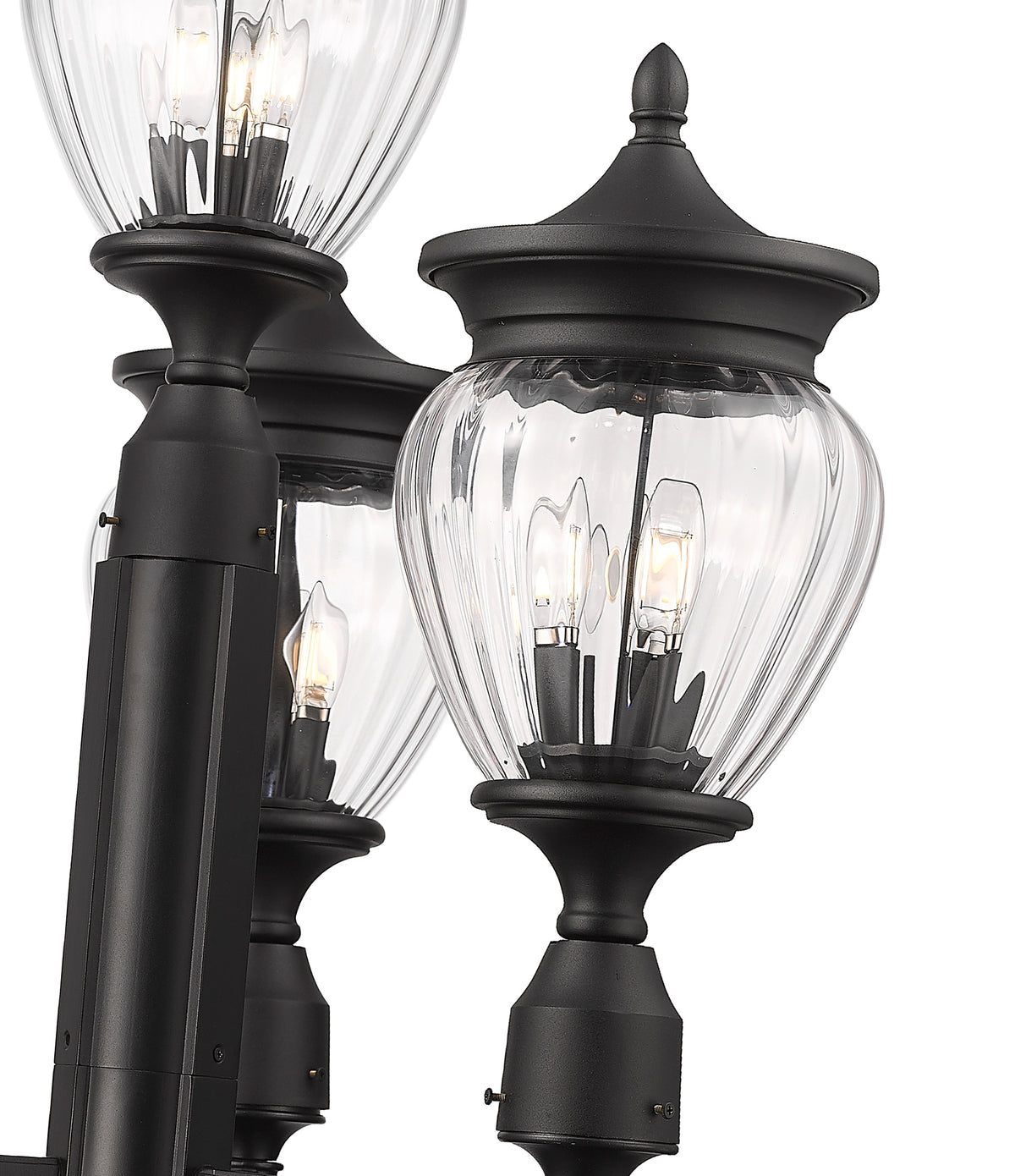 Davina 3 Light Outdoor Post Mounted Fixture
