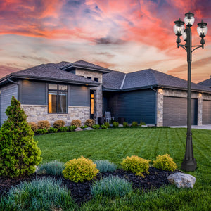 Davina 3 Light Outdoor Post Mounted Fixture