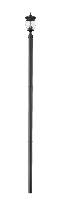 Davina 3 Light Outdoor Post Mounted Fixture