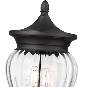 Davina 3 Light Outdoor Post Mounted Fixture