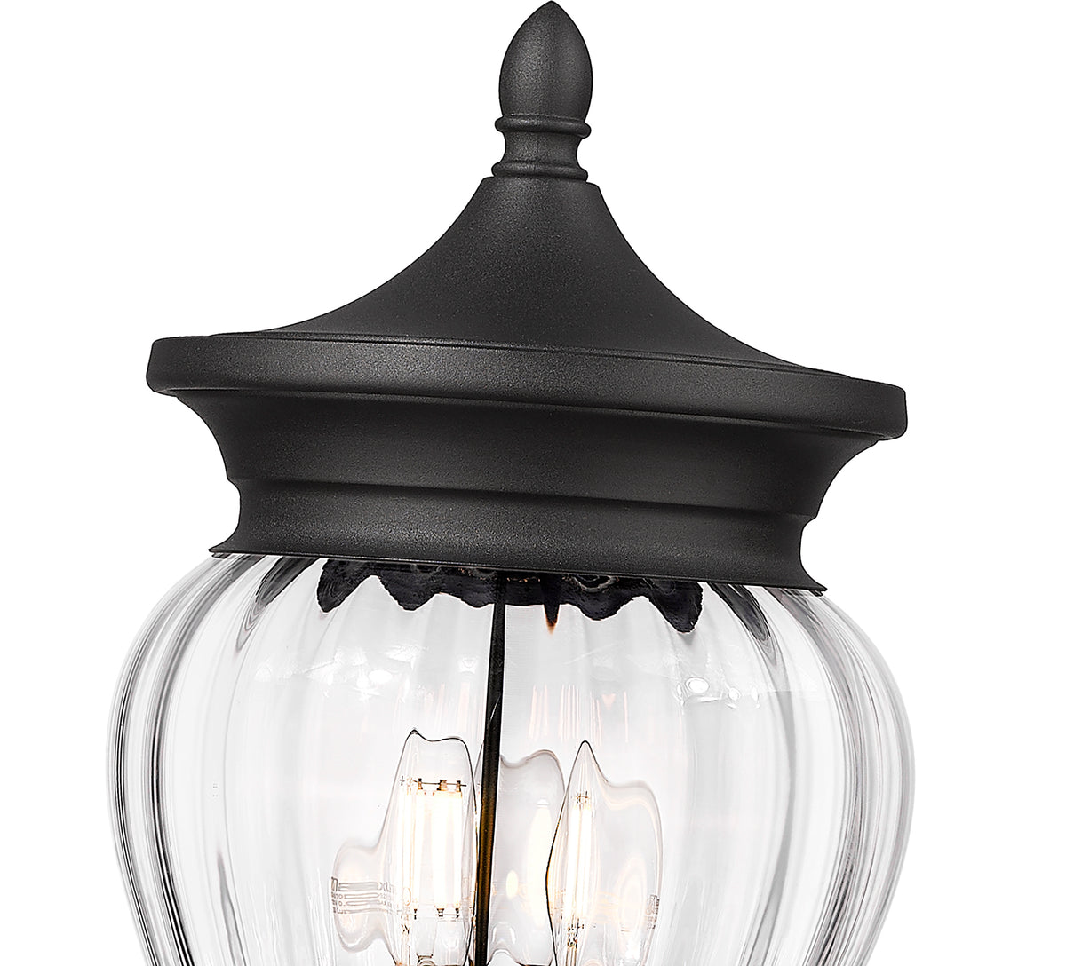 Davina 3 Light Outdoor Post Mounted Fixture