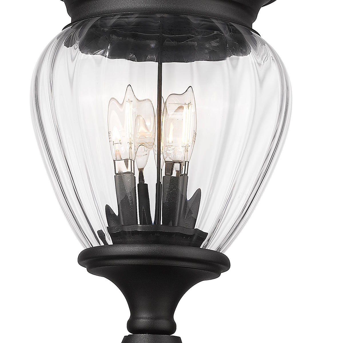 Davina 3 Light Outdoor Post Mounted Fixture