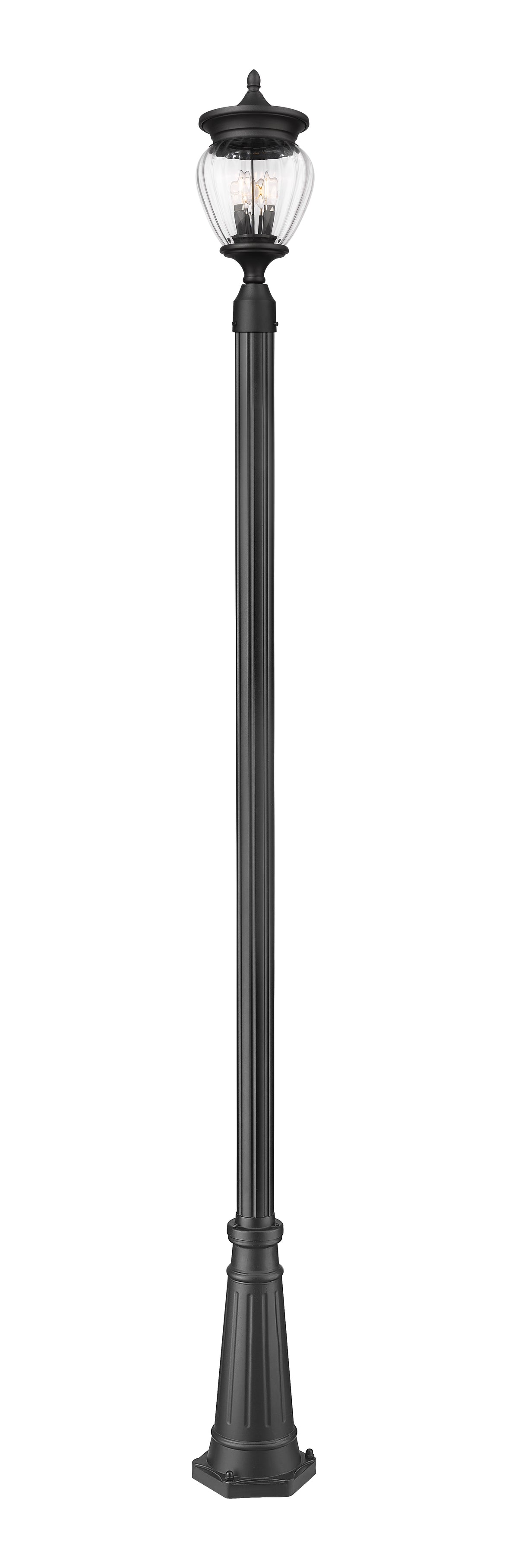 Davina 3 Light Outdoor Post Mounted Fixture
