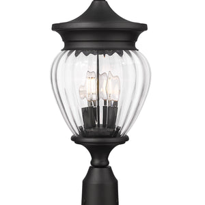 Davina 3 Light Outdoor Pier Mounted Fixture