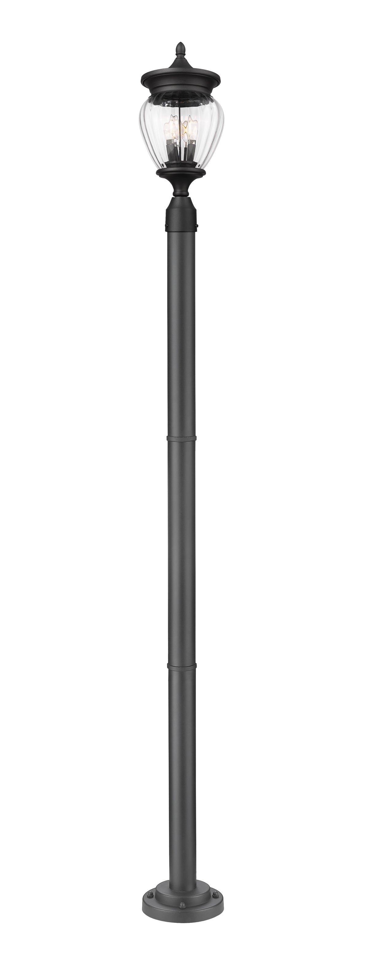Davina 3 Light Outdoor Post Mounted Fixture