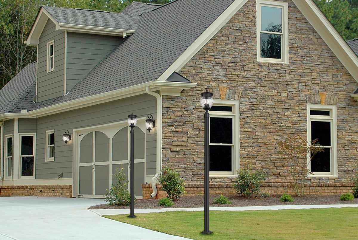 Davina 3 Light Outdoor Post Mounted Fixture