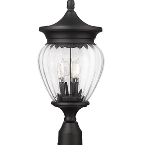 Davina 3 Light Outdoor Post Mount Fixture