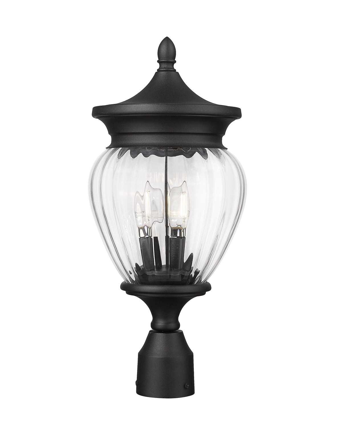 Davina 3 Light Outdoor Post Mount Fixture