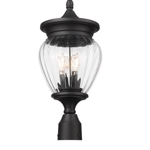 Davina 3 Light Outdoor Post Mount Fixture