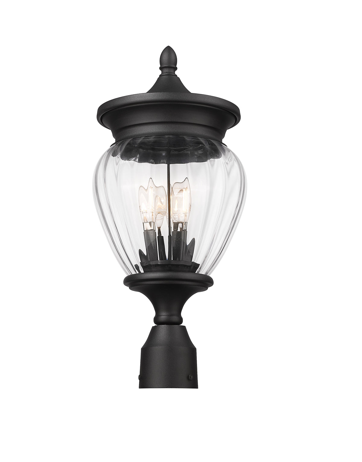 Davina 3 Light Outdoor Post Mount Fixture