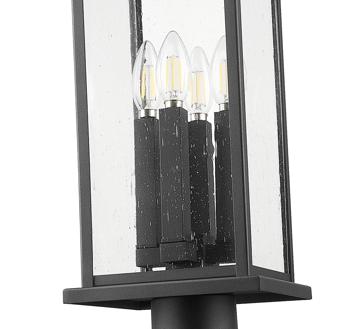 Tiberius 4 Light Outdoor Post Mounted Fixture