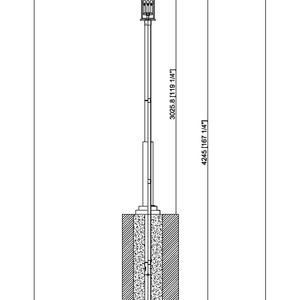 Tiberius 4 Light Outdoor Post Mounted Fixture
