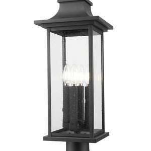 Tiberius 4 Light Outdoor Pier Mounted Fixture
