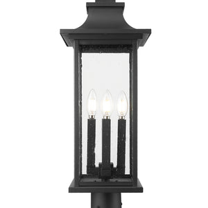 Tiberius 4 Light Outdoor Pier Mounted Fixture