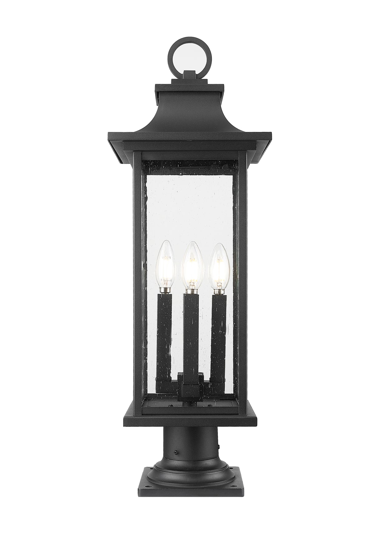 Tiberius 4 Light Outdoor Pier Mounted Fixture