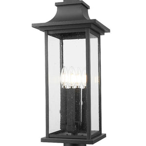 Tiberius 25.25-in Outdoor Post Mount