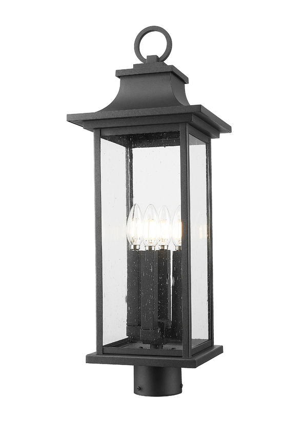 Tiberius 25.25-in Outdoor Post Mount