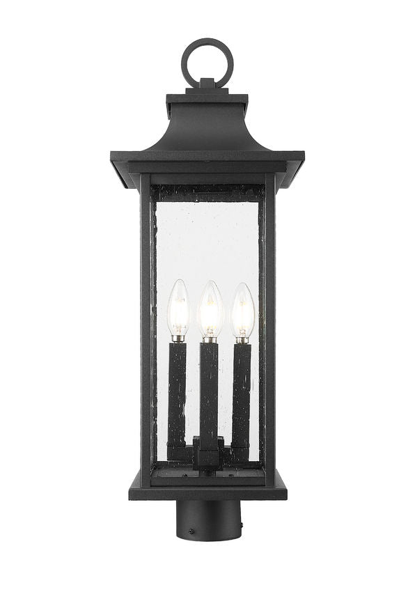 Tiberius 25.25-in Outdoor Post Mount