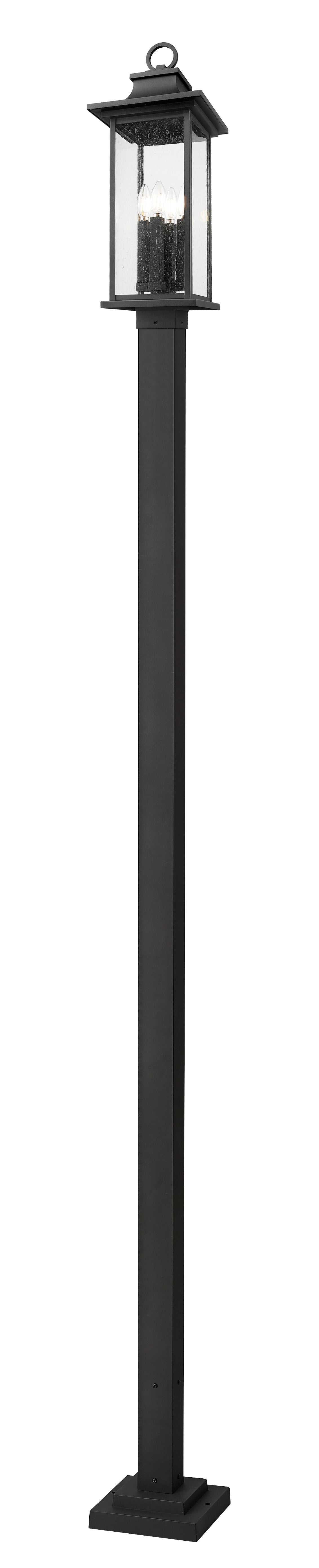 Tiberius 4 Light Outdoor Post Mounted Fixture