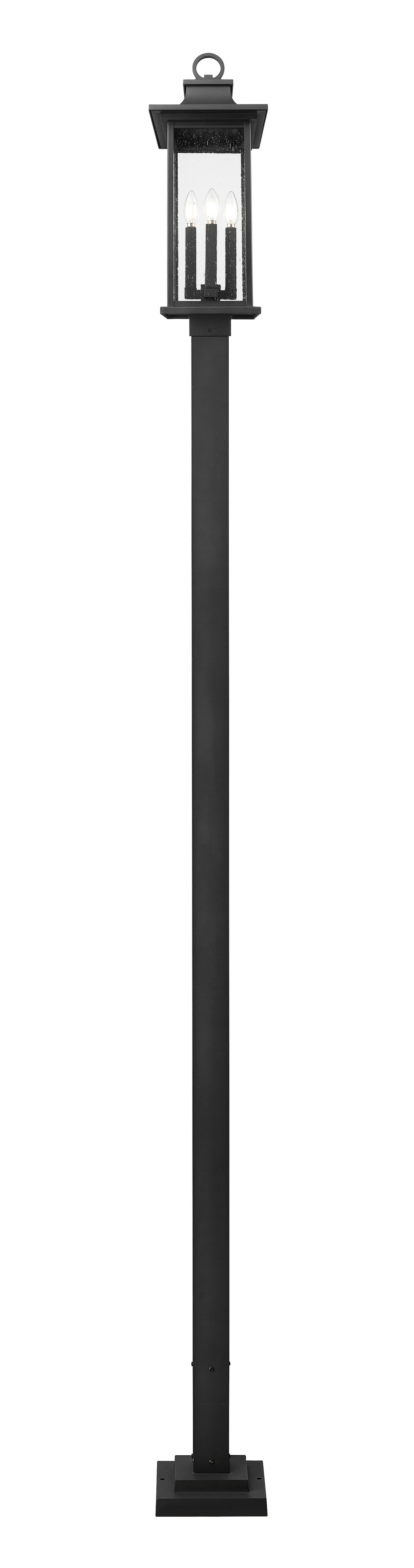 Tiberius 4 Light Outdoor Post Mounted Fixture