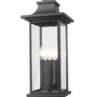 Tiberius 24.5-in Outdoor Post Mount
