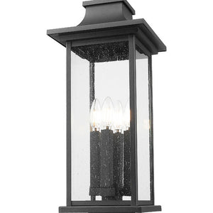Tiberius 24.5-in Outdoor Post Mount