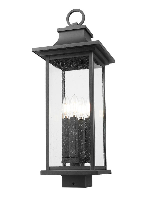 Tiberius 24.5-in Outdoor Post Mount