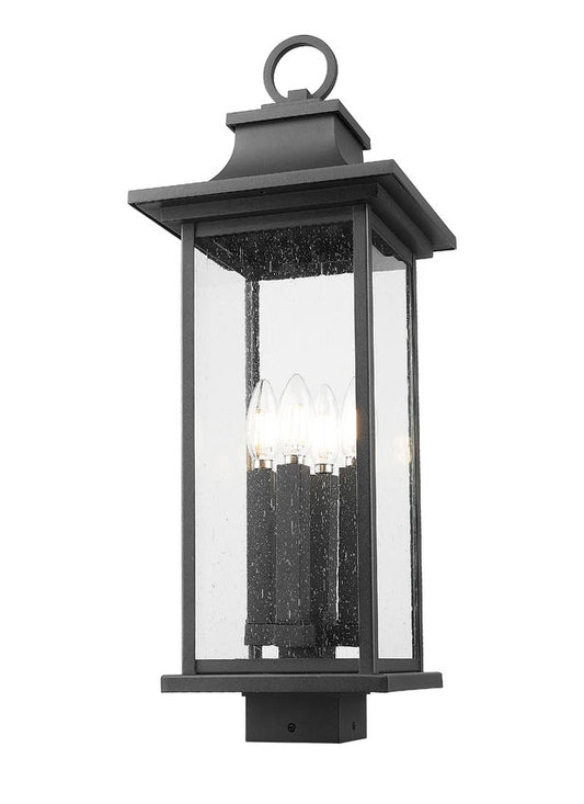 Tiberius 24.5-in Outdoor Post Mount