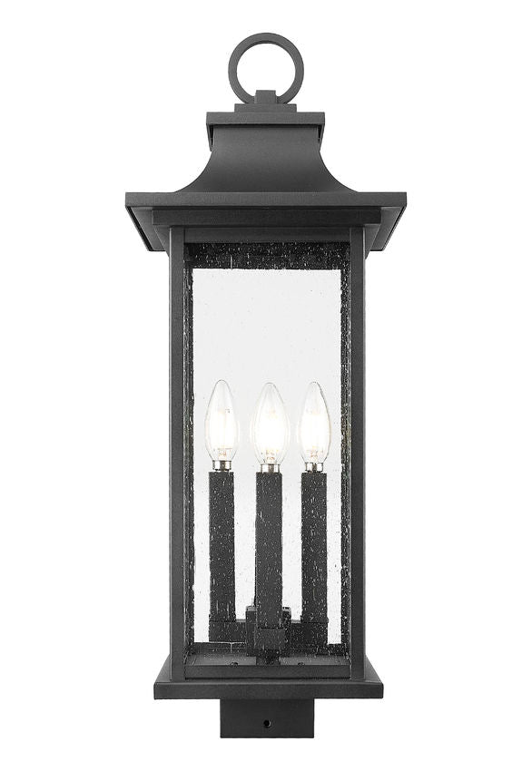 Tiberius 24.5-in Outdoor Post Mount