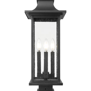 Tiberius 4 Light Outdoor Pier Mounted Fixture