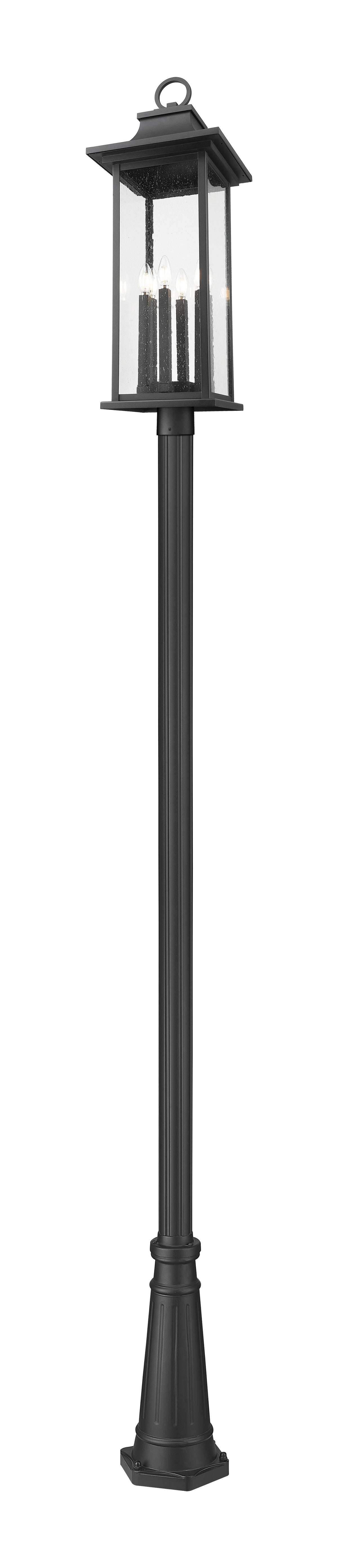 Tiberius 6 Light Outdoor Post Mounted Fixture