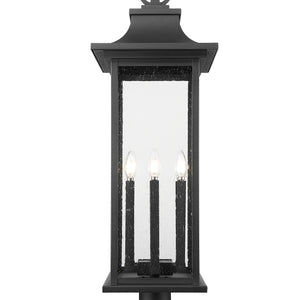 Tiberius 6 Light Outdoor Pier Mounted Fixture