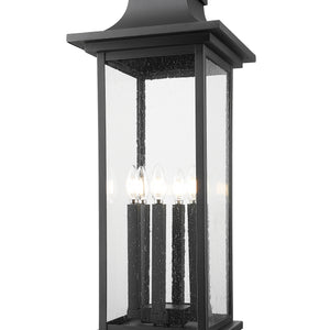 Tiberius 6 Light Outdoor Pier Mounted Fixture