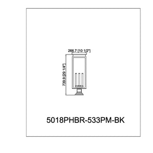 Nova 4 Light Outdoor Pier Mounted Fixture