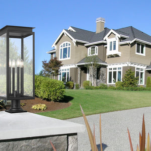 Nova 4 Light Outdoor Pier Mounted Fixture