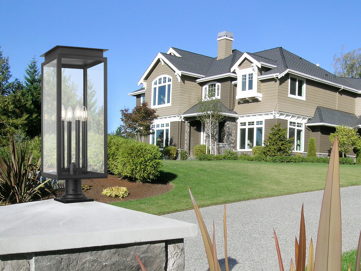 Nova 4 Light Outdoor Pier Mounted Fixture