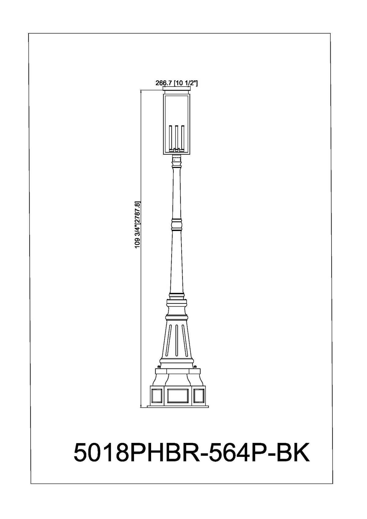 Nova 4 Light Outdoor Post Mounted Fixture