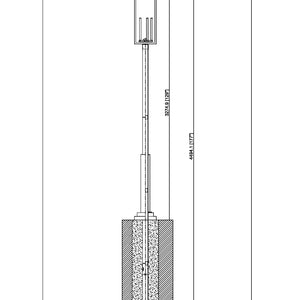 Nova 5 Light Outdoor Post Mounted Fixture