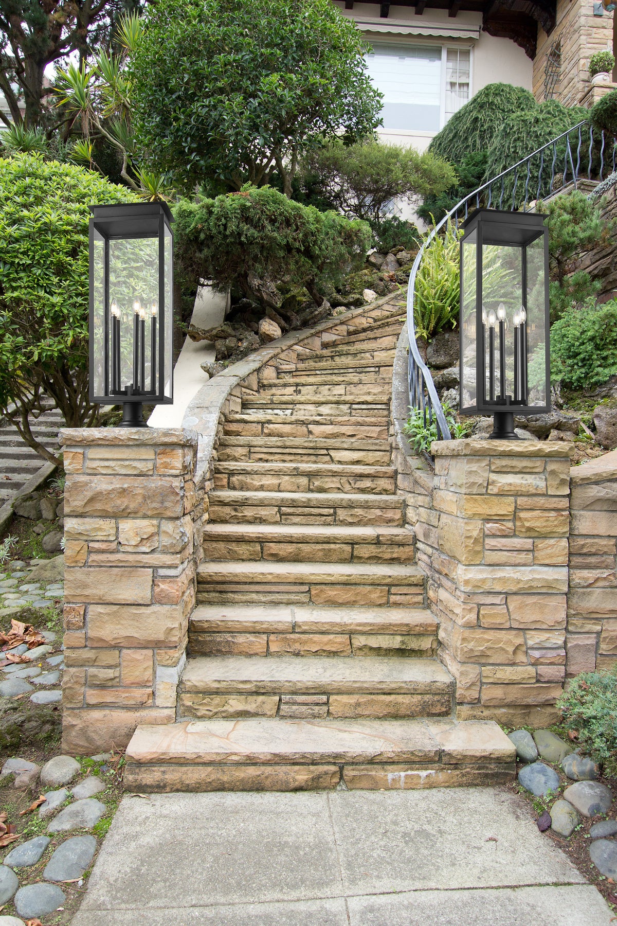 Nova 5 Light Outdoor Pier Mounted Fixture