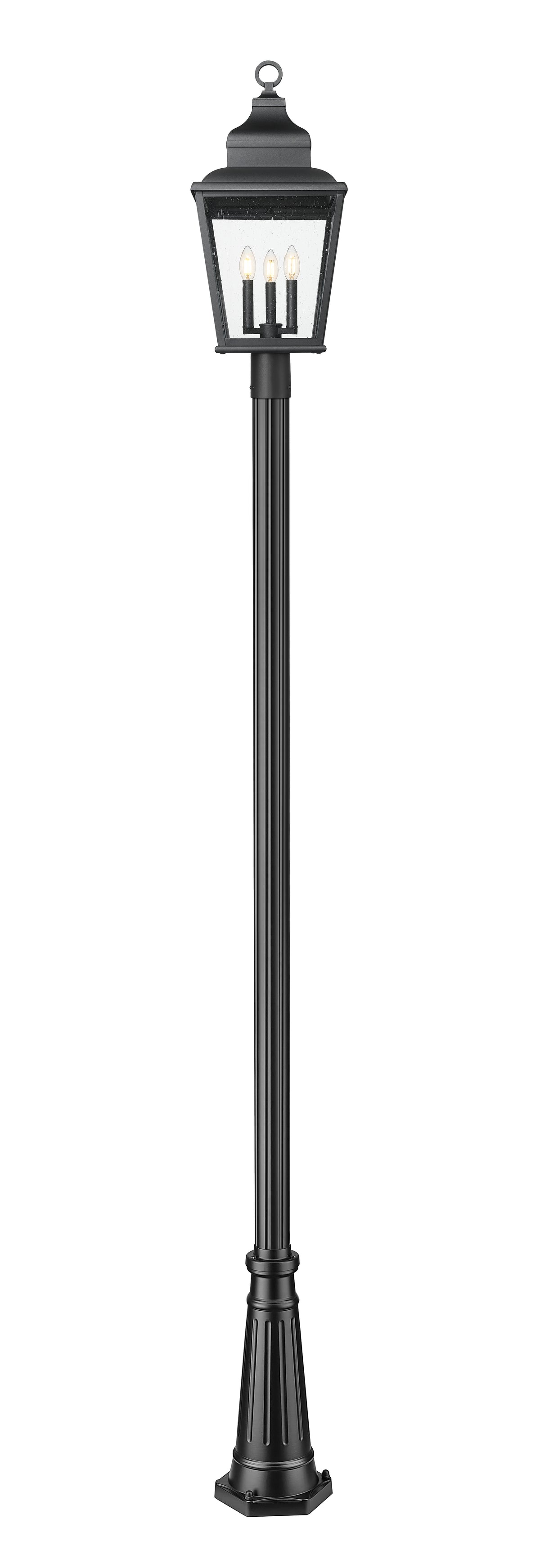 Raphael 3 Light Outdoor Post Mounted Fixture