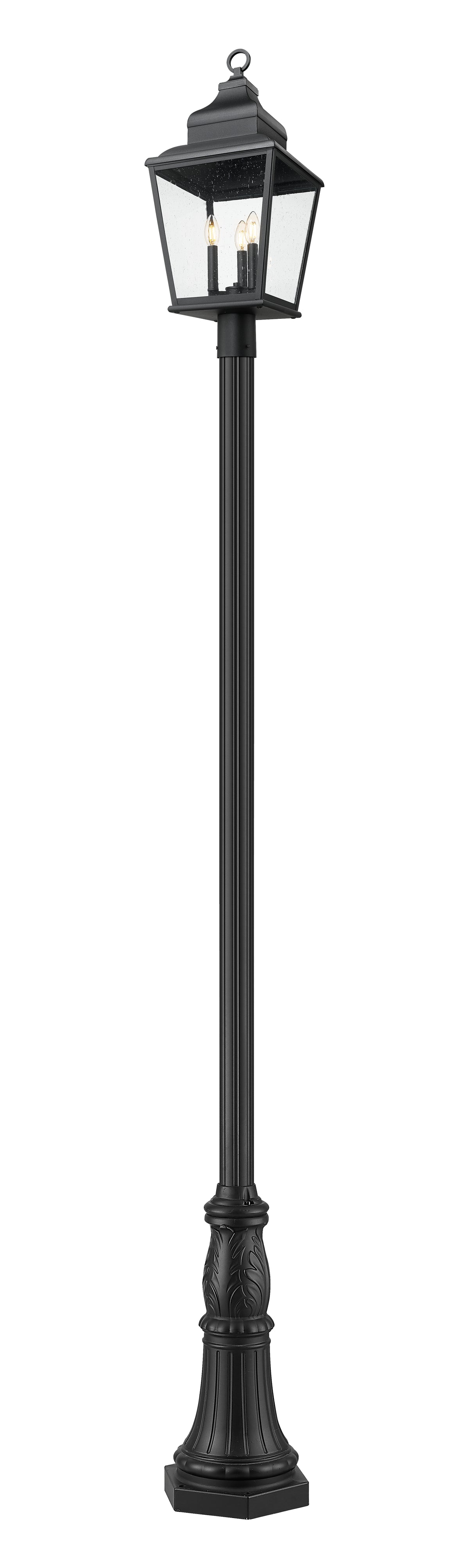 Raphael 3 Light Outdoor Post Mounted Fixture
