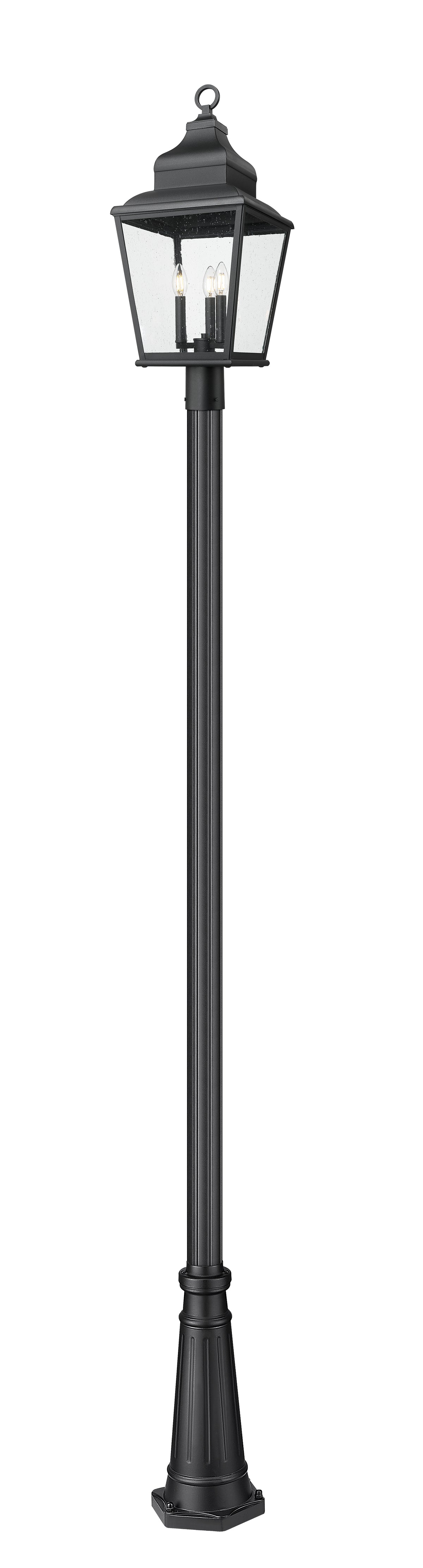 Raphael 3 Light Outdoor Post Mounted Fixture