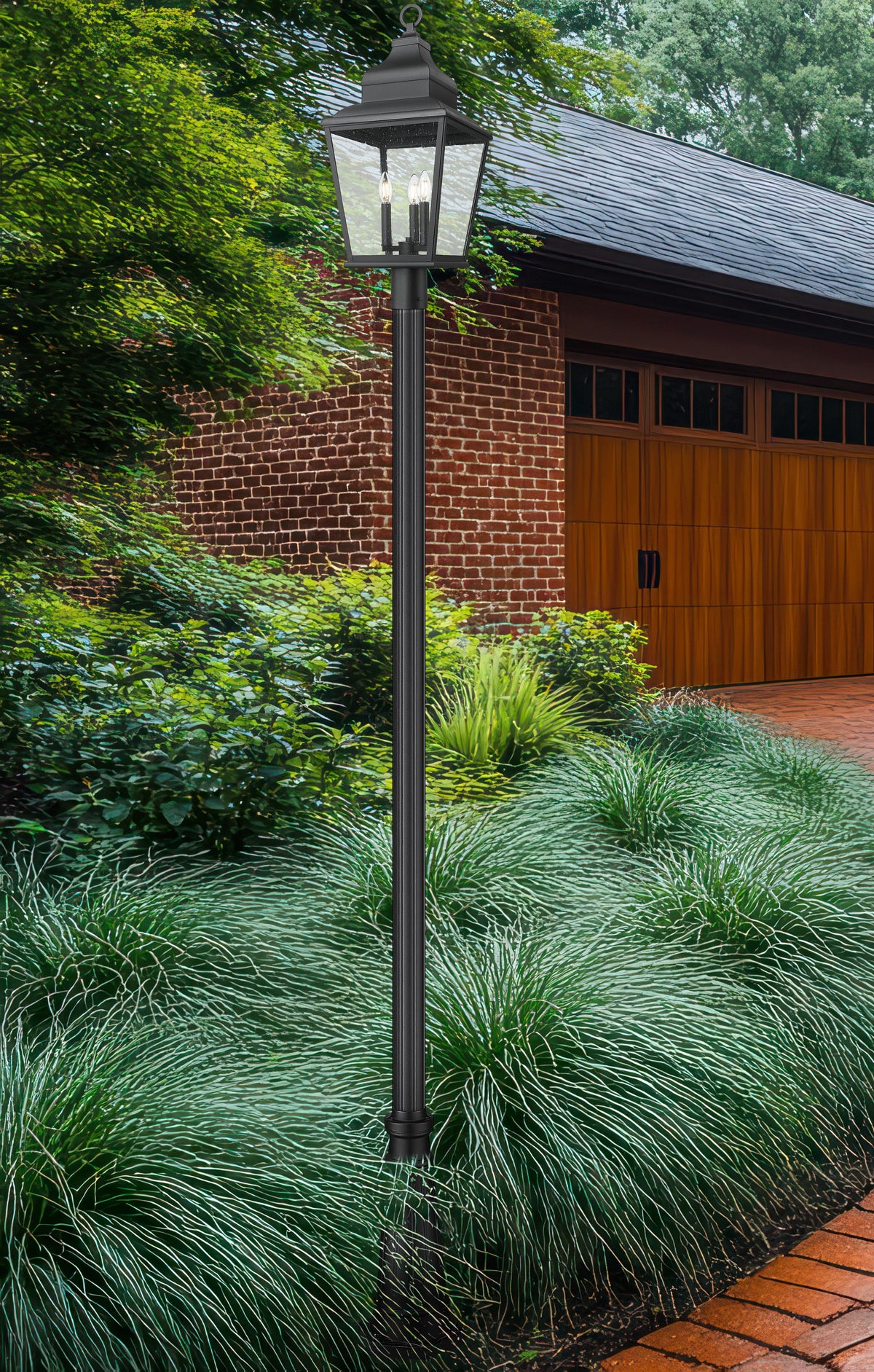Raphael 3 Light Outdoor Post Mounted Fixture